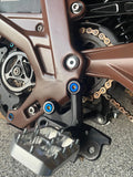 ( Pre Order) E-Moto Peg Bracket Titanium